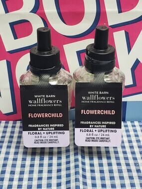 BBW Flowerchild FLORAL & UPLIFTING Fragrance Wallflower 2 Refills